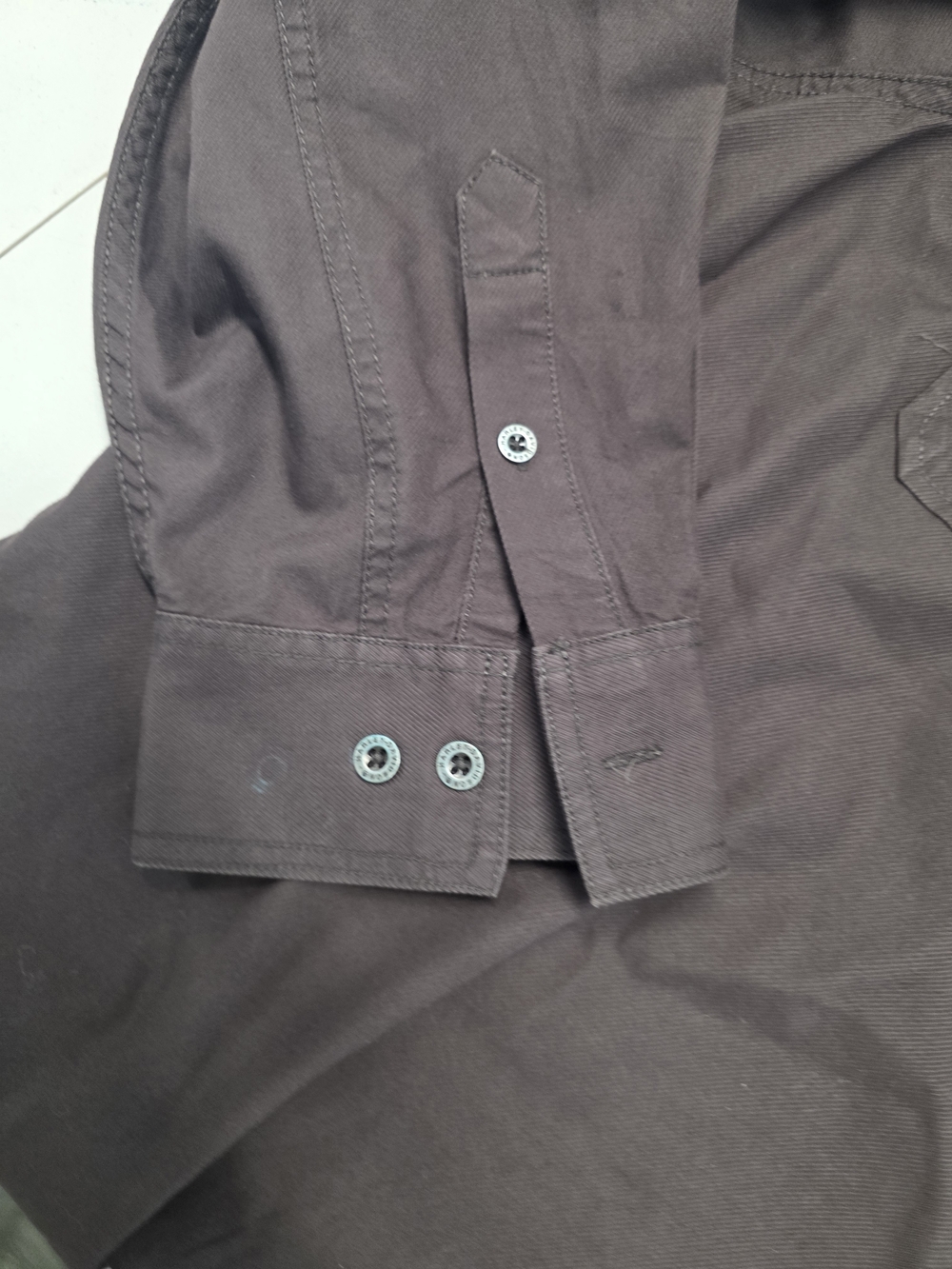 Harley Davidson Denim Button Down Shirt Men's Size 4XL - Picture 2 of 7